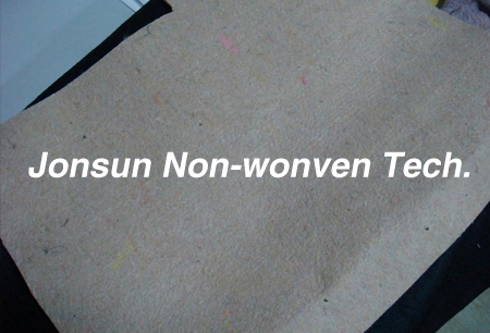 light yellow mattress felt