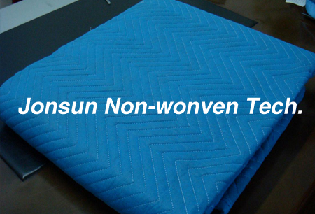 Mover's Blanket-Blue nonwoven Fabric